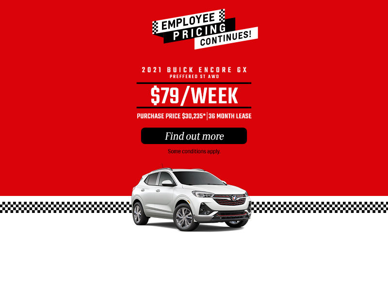 Get the 2021 Buick Encore GX!