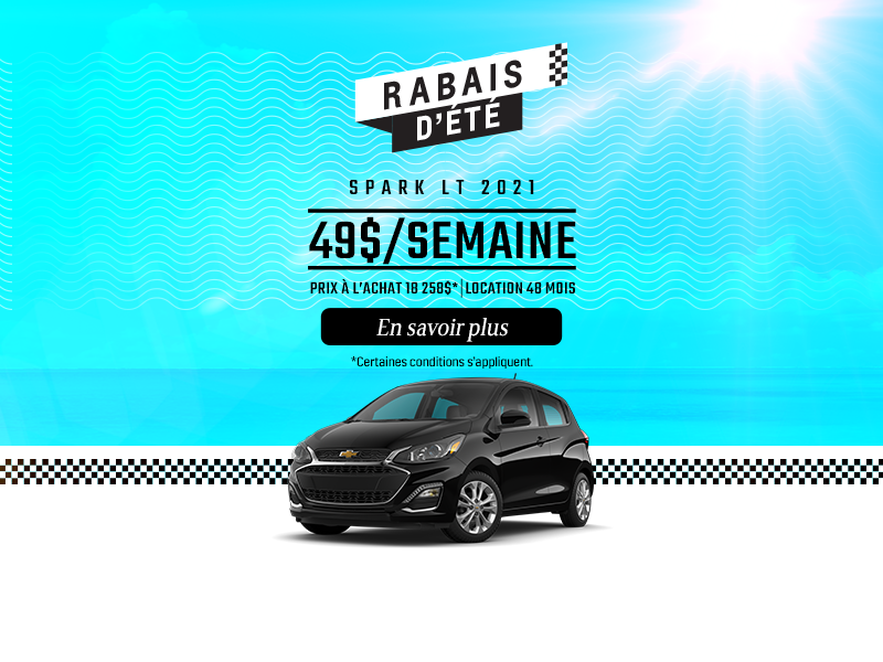 Procurez-vous la Chevrolet Spark 2021
