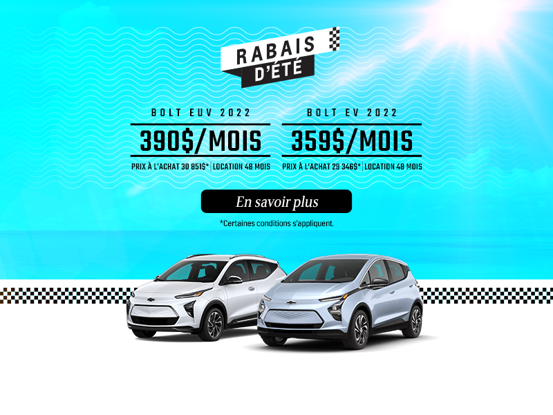 Procurez-vous le Chevrolet Bolt EUV 2022