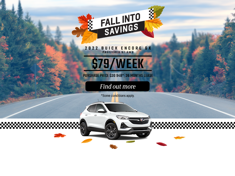 Get the 2022 Buick Encore GX!