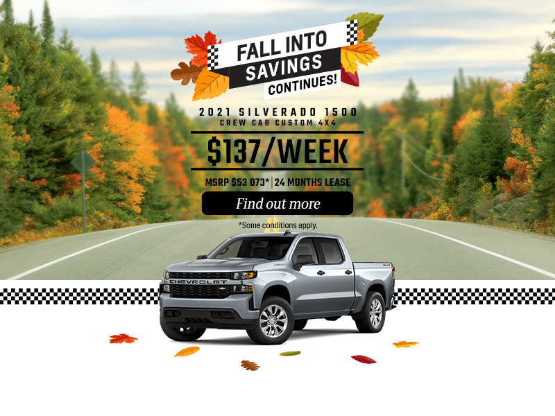 Get the 2021 Chevrolet Silverado