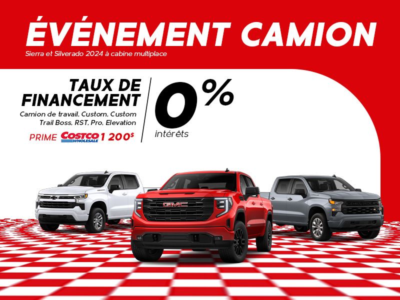 PLUSIEURS MODÈLES DE SILVERADO ET SIERRA
