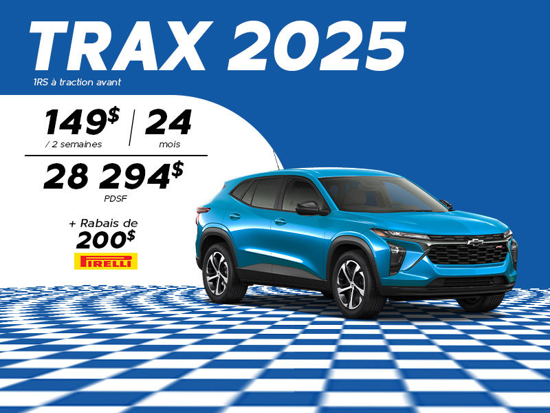 Chevrolet Trax 1RS 2025