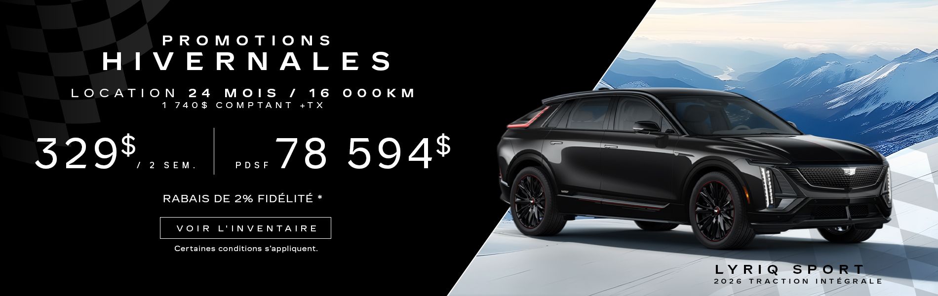 CADILLAC LYRIQ SPORT 2026