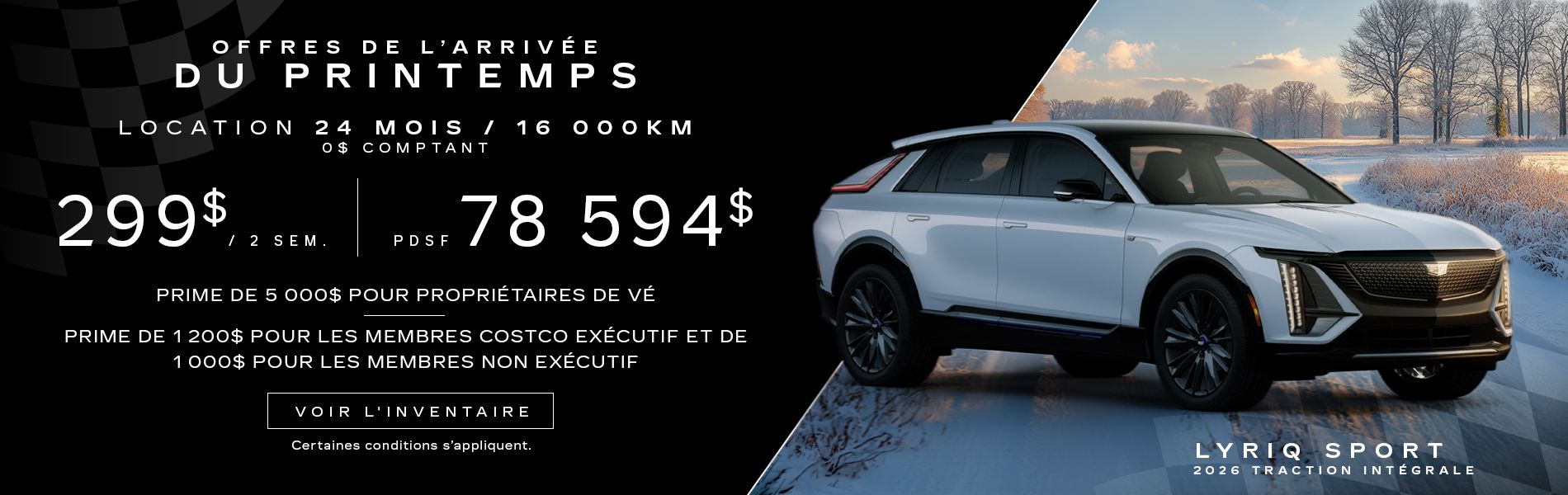 CADILLAC LYRIQ SPORT 2026