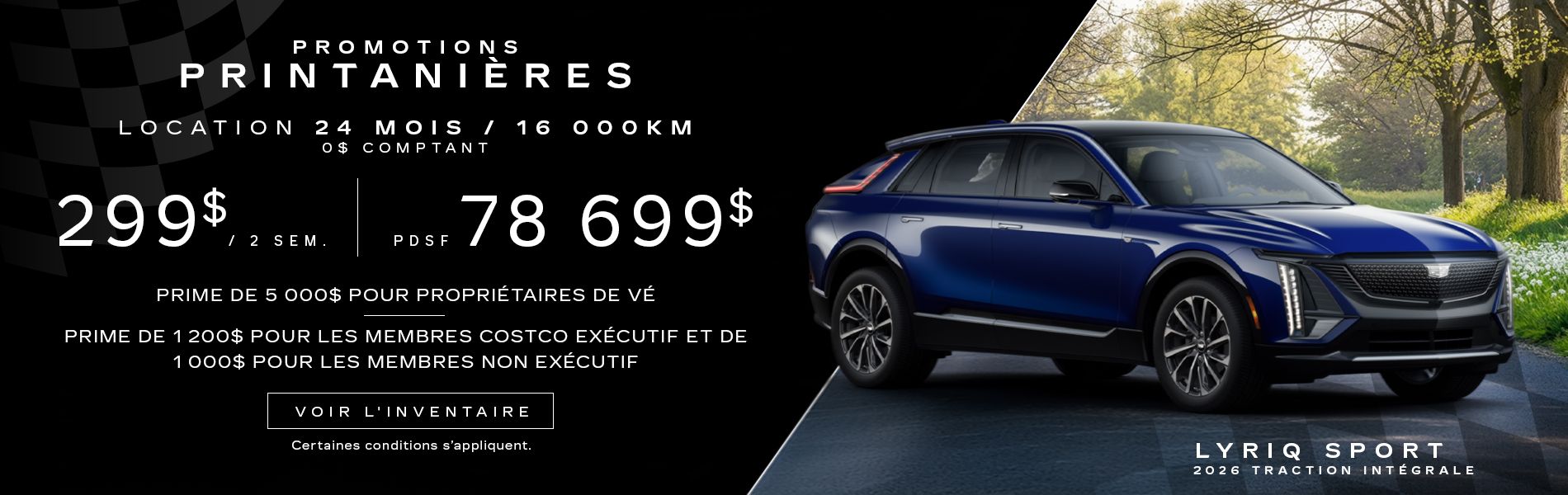 CADILLAC LYRIQ SPORT 2026