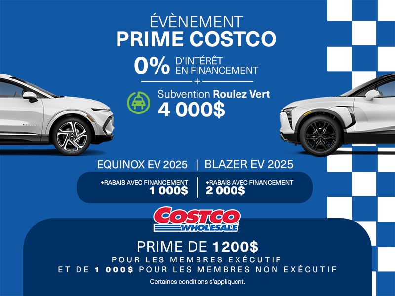 CHEVROLET EQUINOX EV & BLAZER EV2025