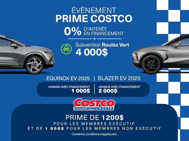 CHEVROLET EQUINOX EV & BLAZER EV 2025