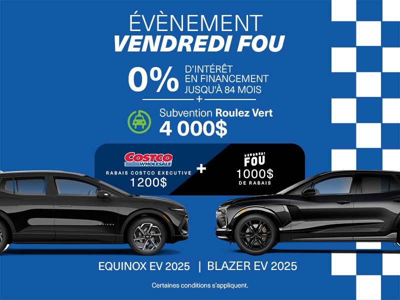 CHEVROLET EQUINOX EV & BLAZER EV 2025