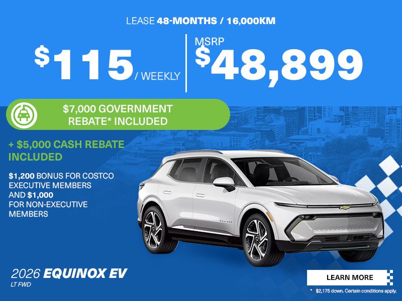 2026 CHEVROLET EQUINOX EV LT