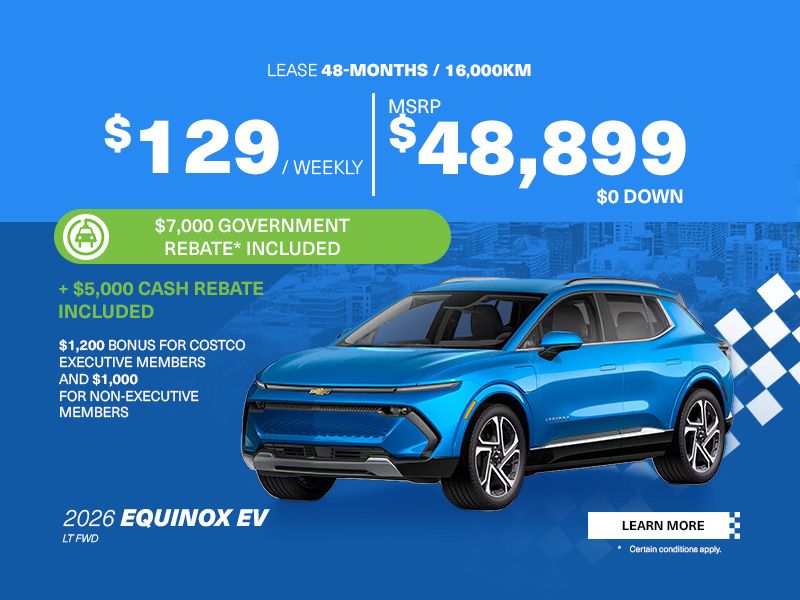 2026 CHEVROLET EQUINOX EV LT