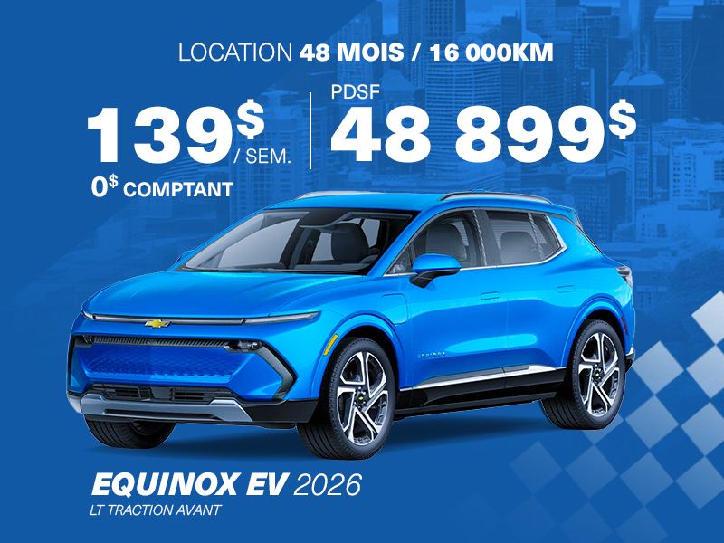 CHEVROLET EQUINOX EV LT 2026