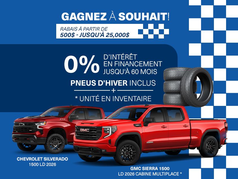 SILVERADO ET SIERRA LD 1500 2026