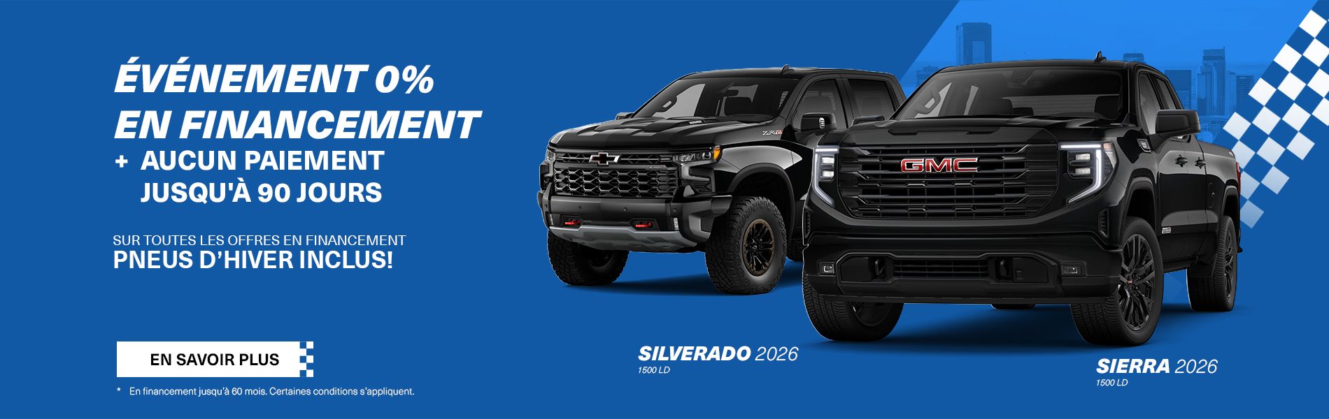 SILVERADO ET SIERRA 1500 2026