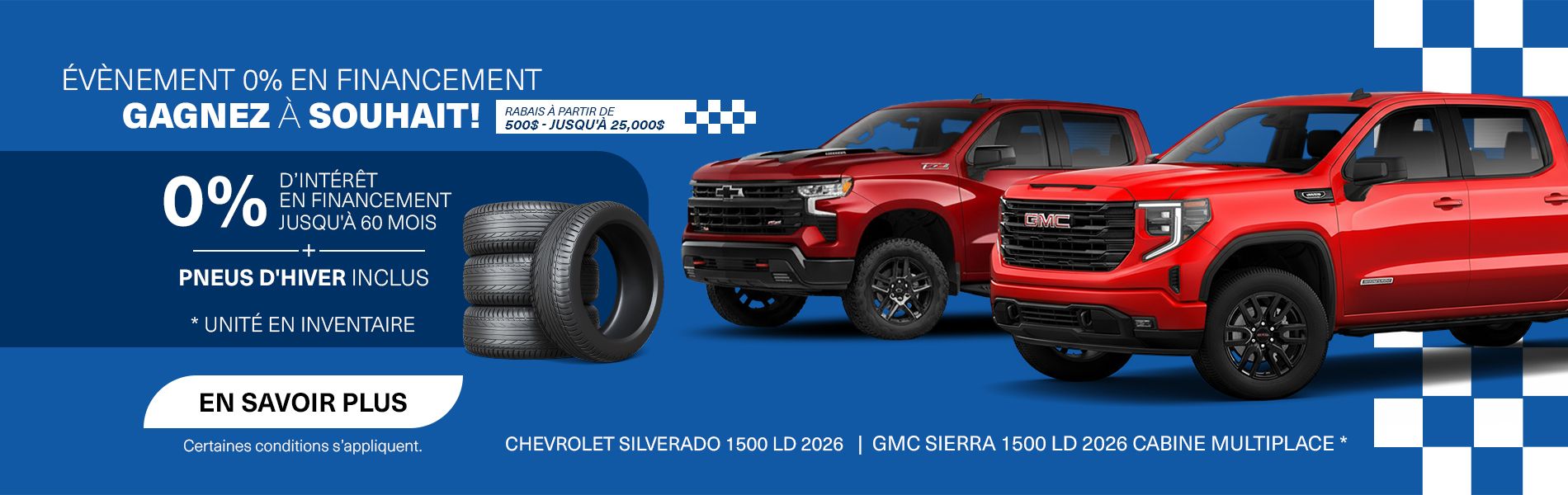 SILVERADO ET SIERRA 1500 2026