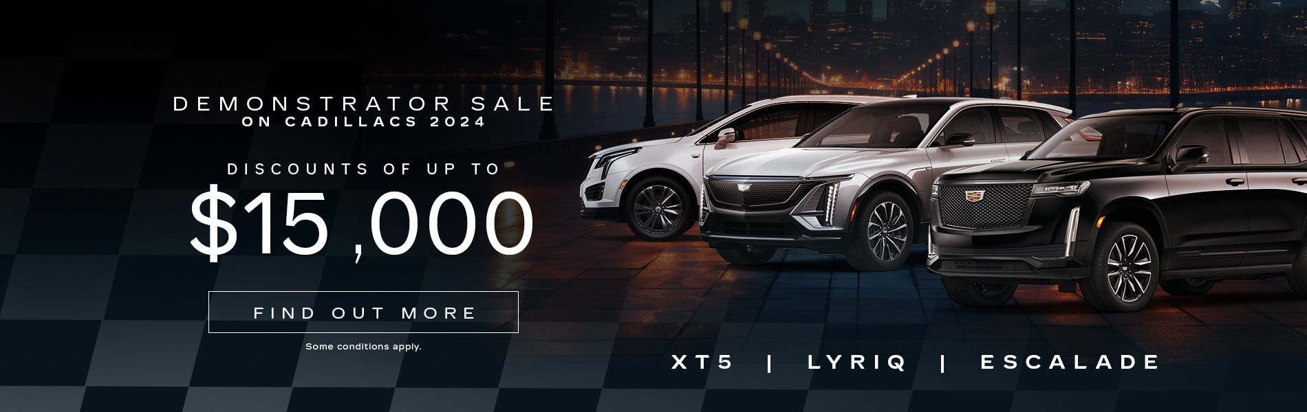 DEMONSTRATEUR SALE ON CADILLAC 2024