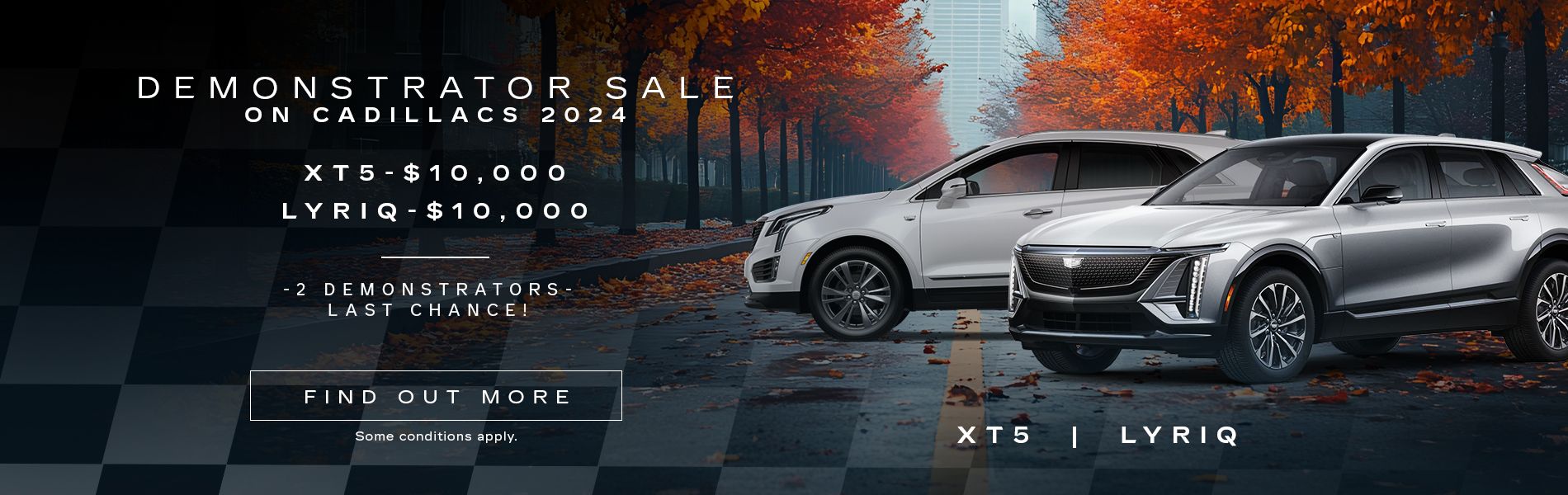 DEMONSTRATEUR SALE ON CADILLAC 2024
