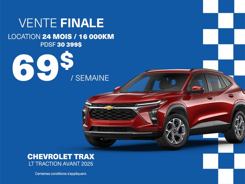 CHEVROLET TRAX 2025