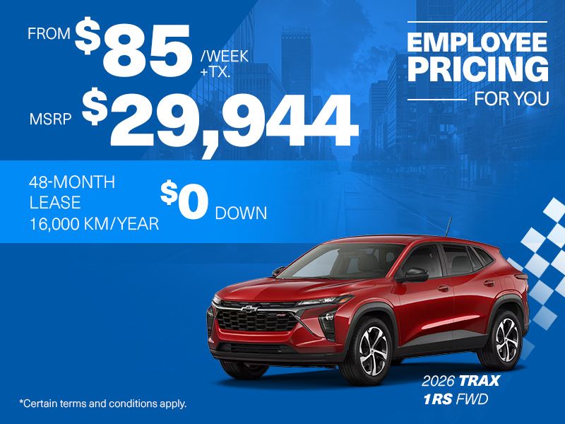 2026 CHEVROLET TRAX
