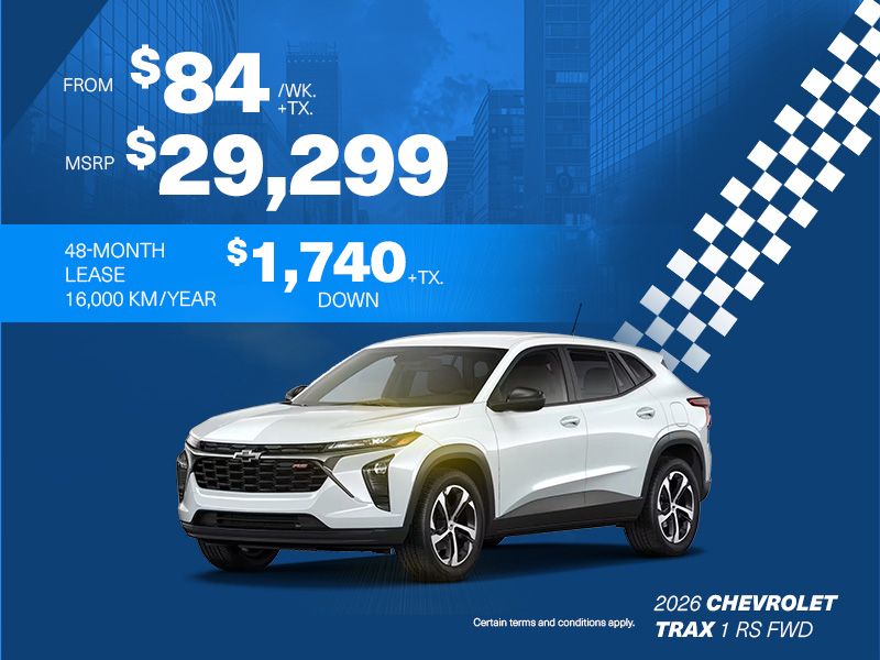 2026 CHEVROLET TRAX