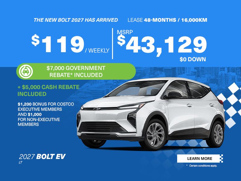 2027 Bolt EV