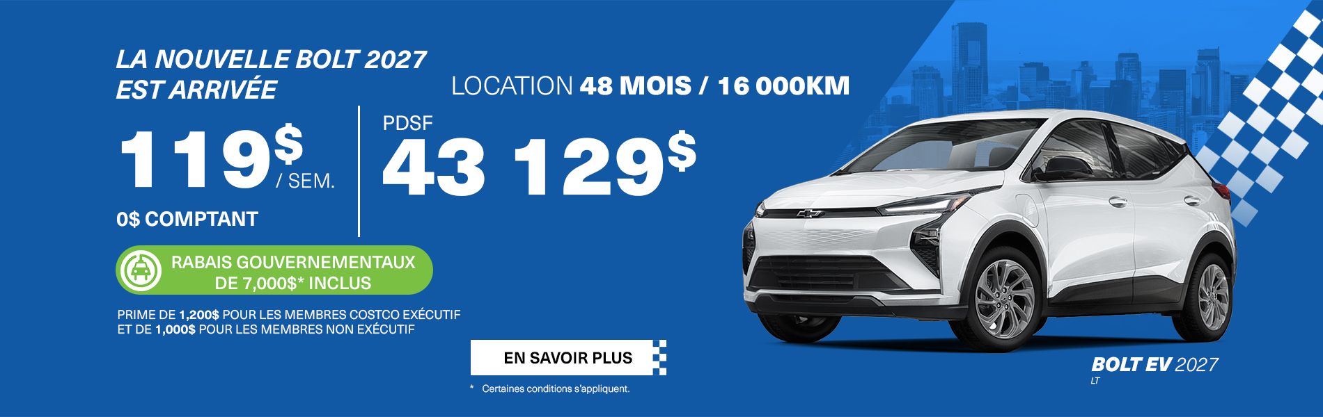 Chevrolet Bolt Ev 2027