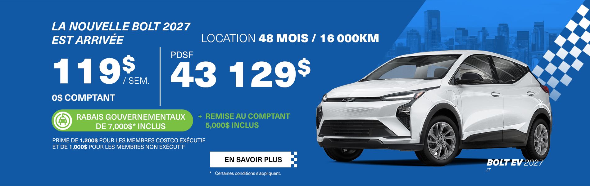 Chevrolet Bolt Ev 2027