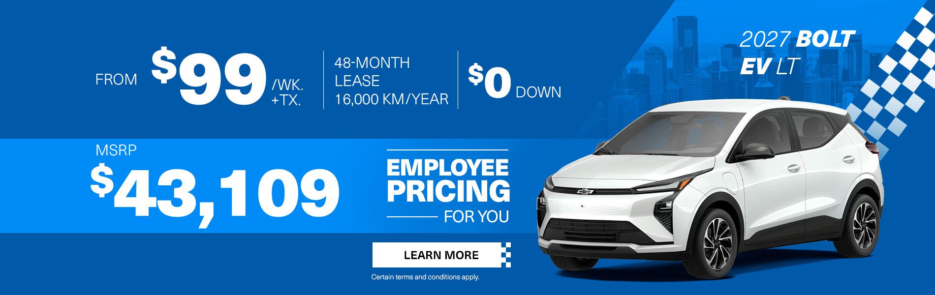 2027 Chevrolet Bolt EV