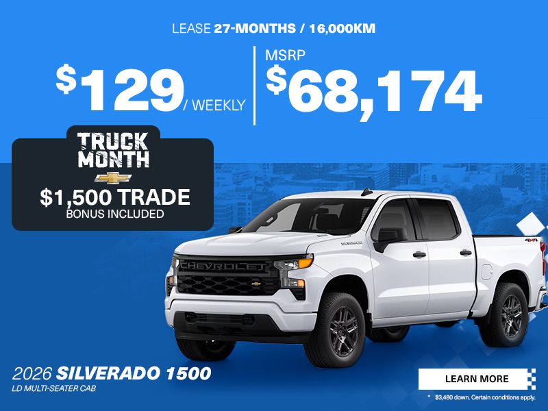 2026 Chevrolet Silverado 1500: Power and Comfort in Crew Cab