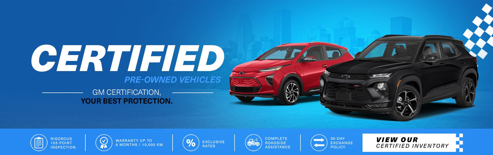 Certified pre-owned vehicles