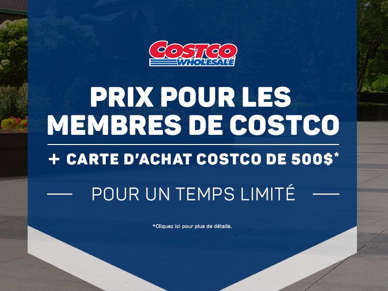 Offre Costco : pour un temps limité seulement!