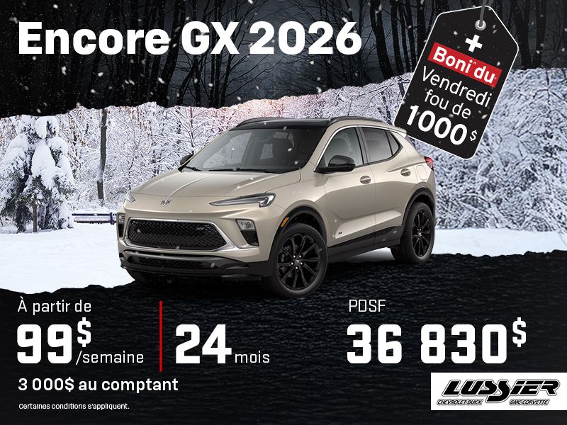 Procurez-vous le Buick Encore 2026