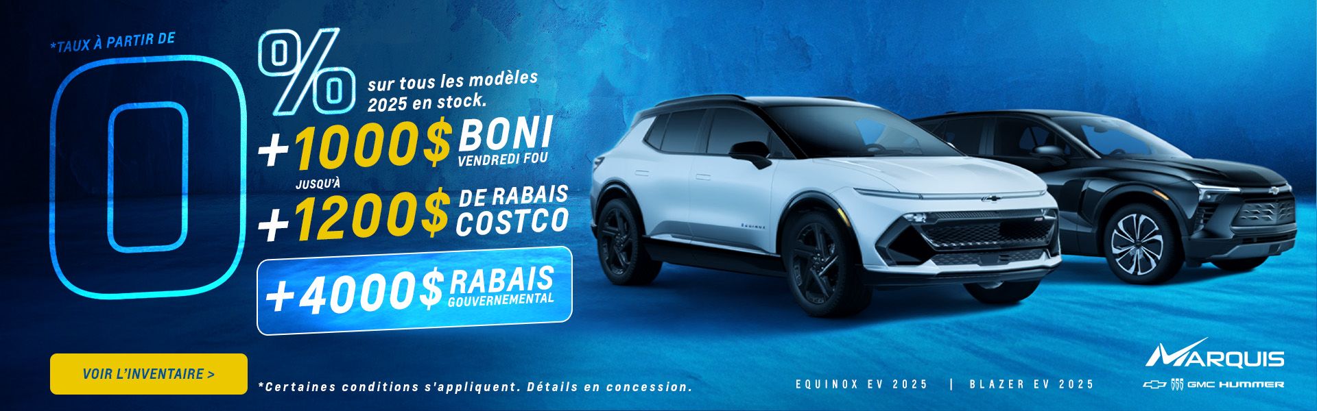 Equinox VE | Blazer VE 2025 promo Equinox VE | Blazer VE 2025 promo