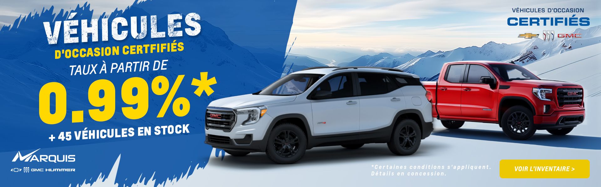 VÉHICULES D'OCCASION CERTFIFIÉS VÉHICULES D'OCCASION CERTFIFIÉS