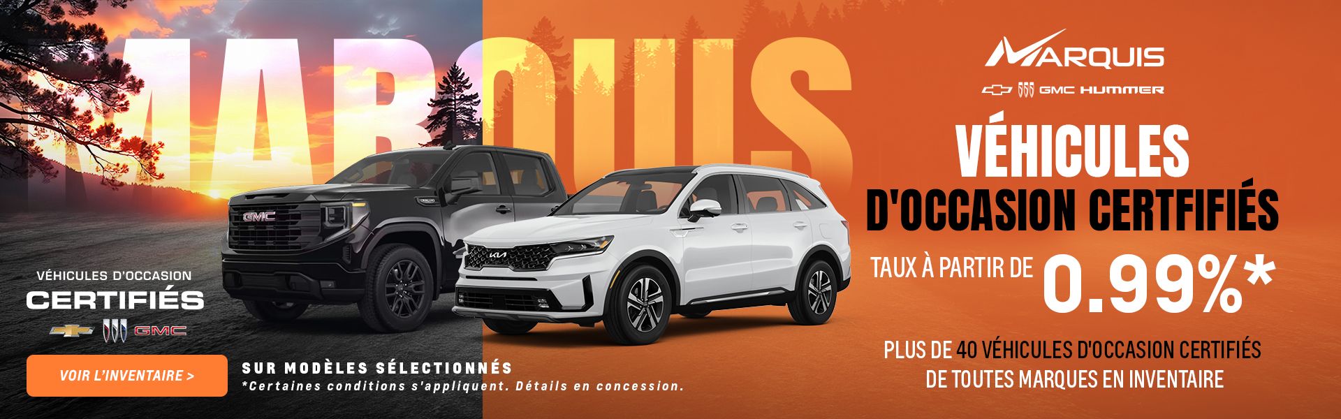 Véhicules d'occasions Véhicules d'occasions