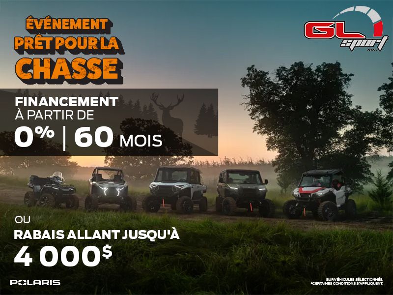 Évènement Prêt pour la chasse