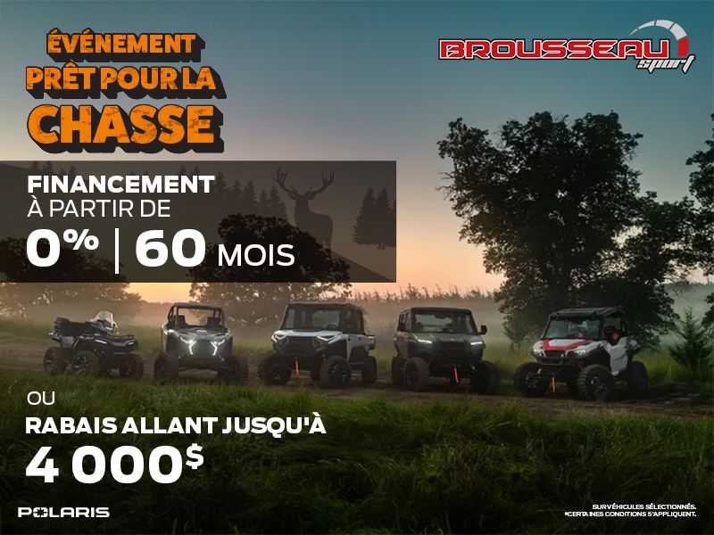 Évènement Prêt pour la chasse