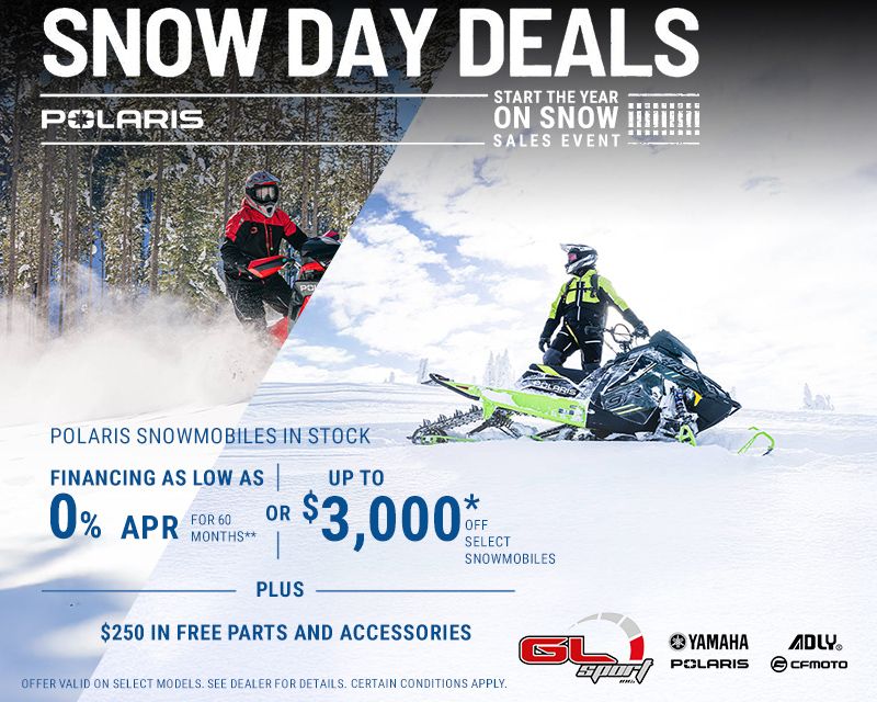 Polaris Snowmobiles In Stock