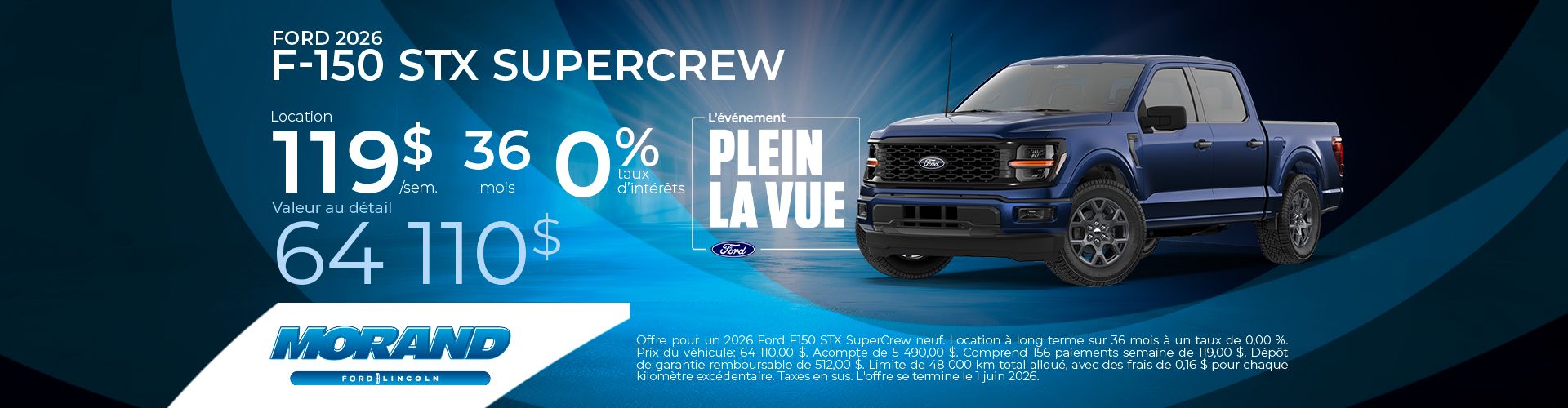 Ford F-150 STX Supercrew 2026