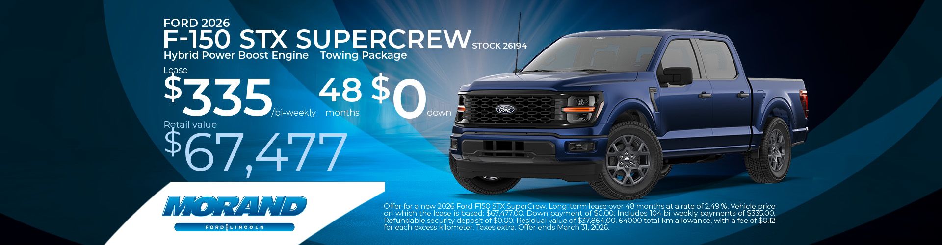 Ford F-150 STX Supercrew 2026 Ford F-150 STX Supercrew 2026