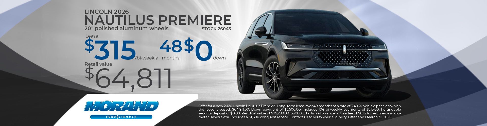 Lincoln Nautilus Premiere 2026 Lincoln Nautilus Premiere 2026