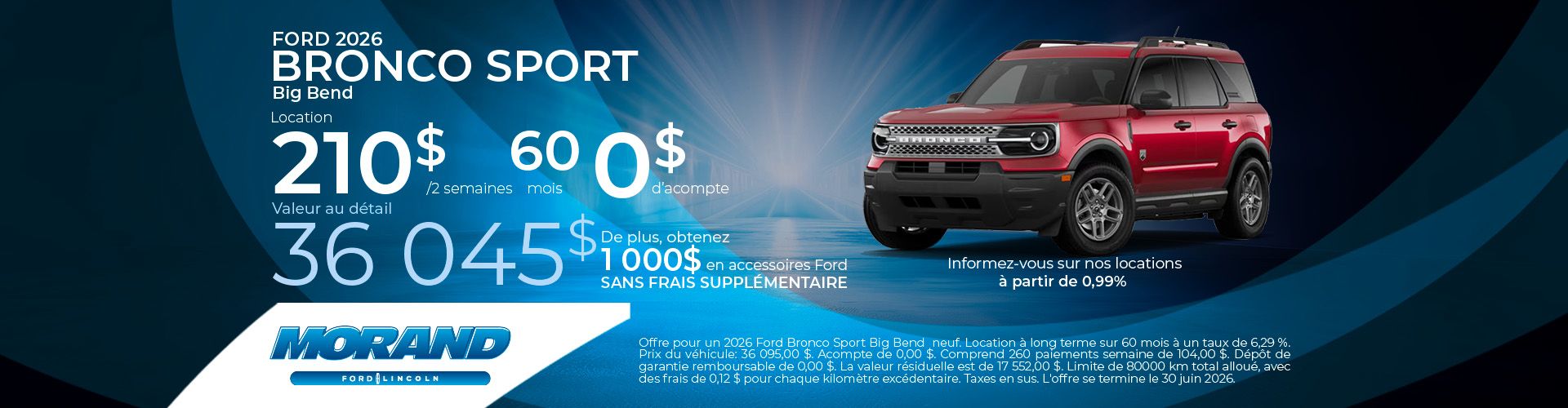 Bronco Sport Big Bend 2026 Bronco Sport Big Bend 2026