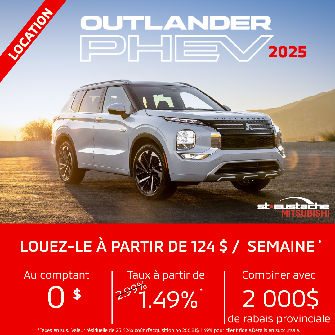 Mitsubishi Outlander PHEV location