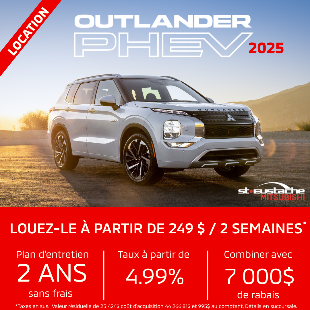 Mitsubishi Outlander PHEV location