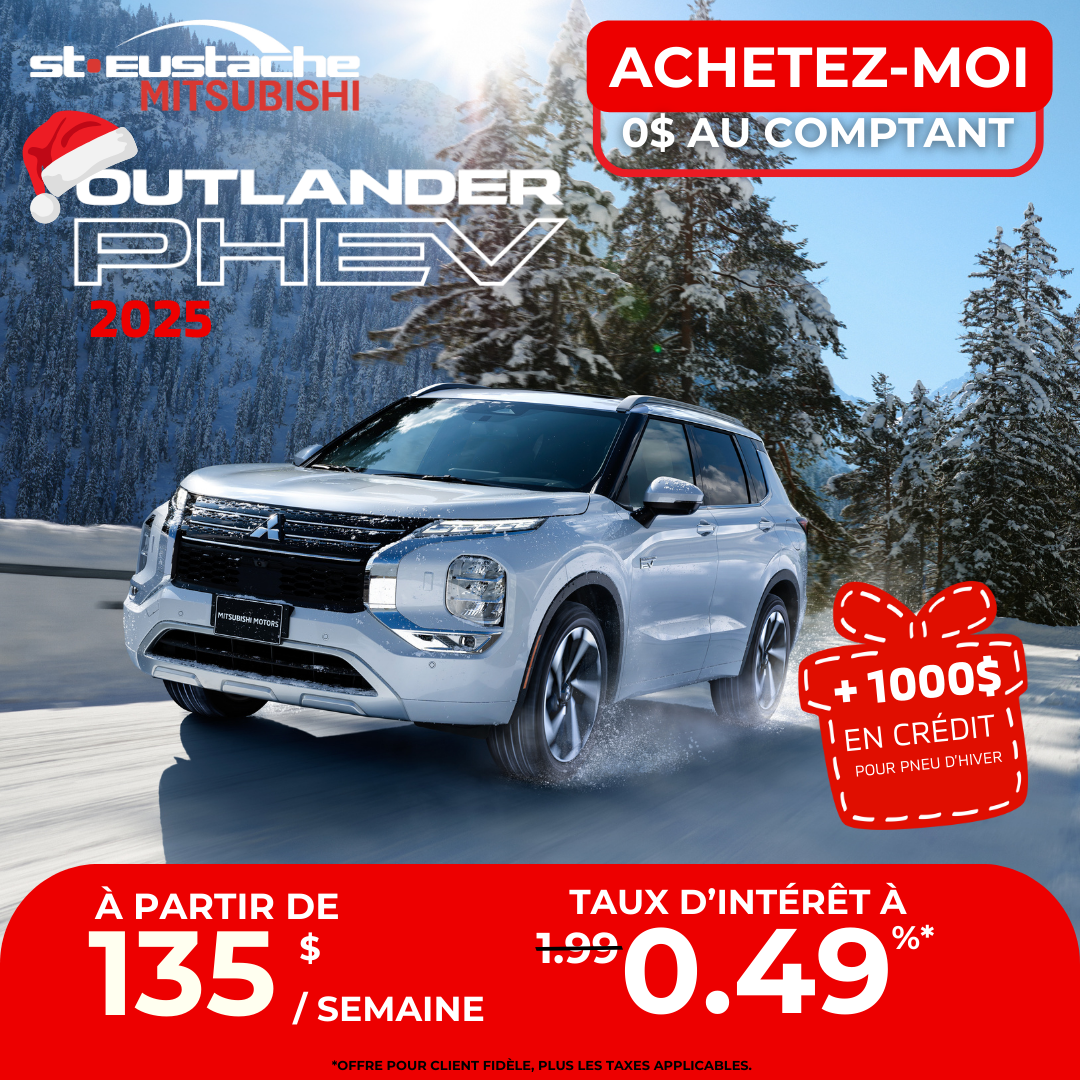 Mitsubishi Outlander PHEV Achat