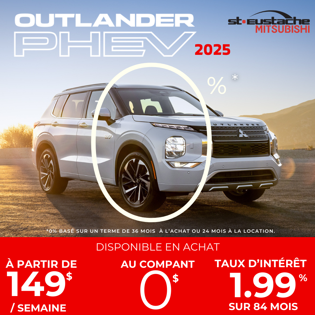 Mitsubishi Outlander PHEV Achat