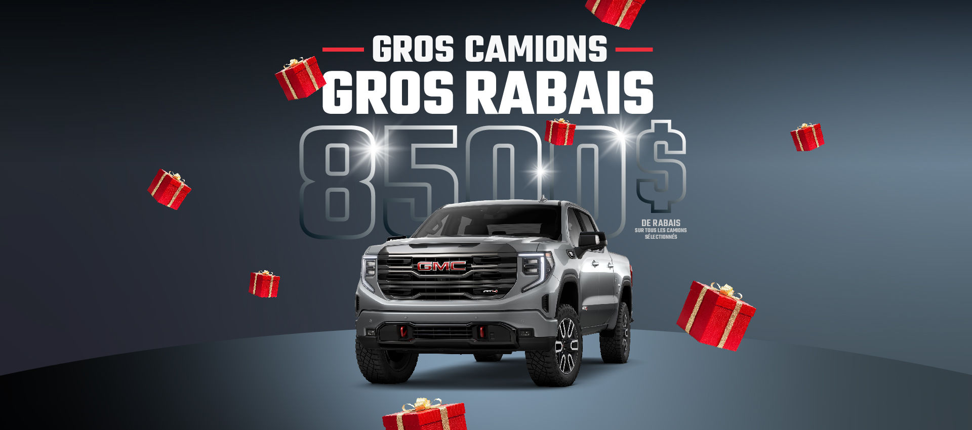 Gros camions, gros rabais