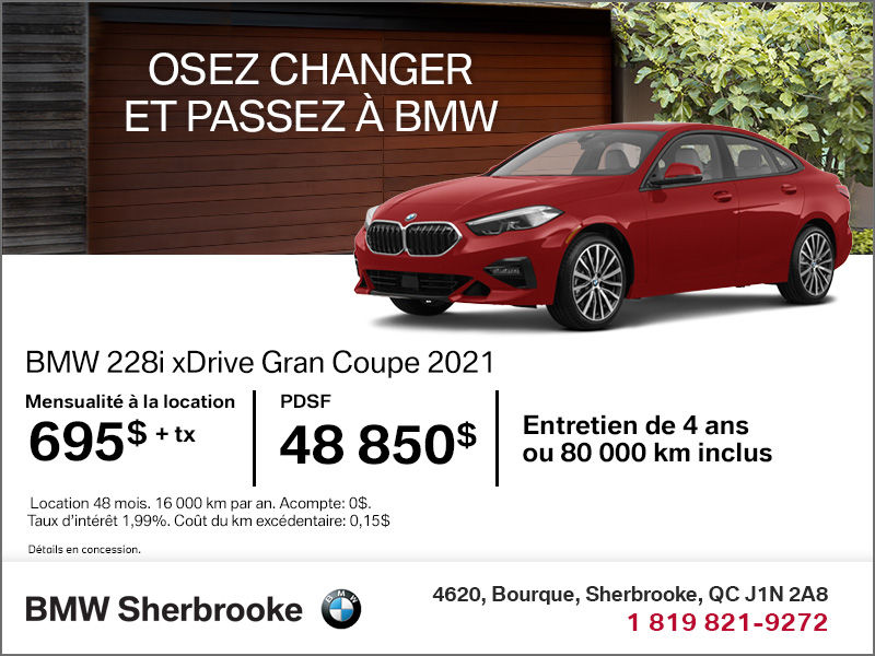 BMW 228i Gran Coupé xDrive 2021