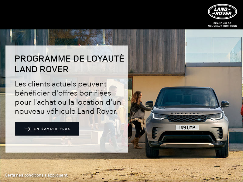 Land Rover Brossard Offres spéciales