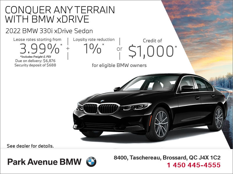 2022 BMW 330i xDrive Sedan